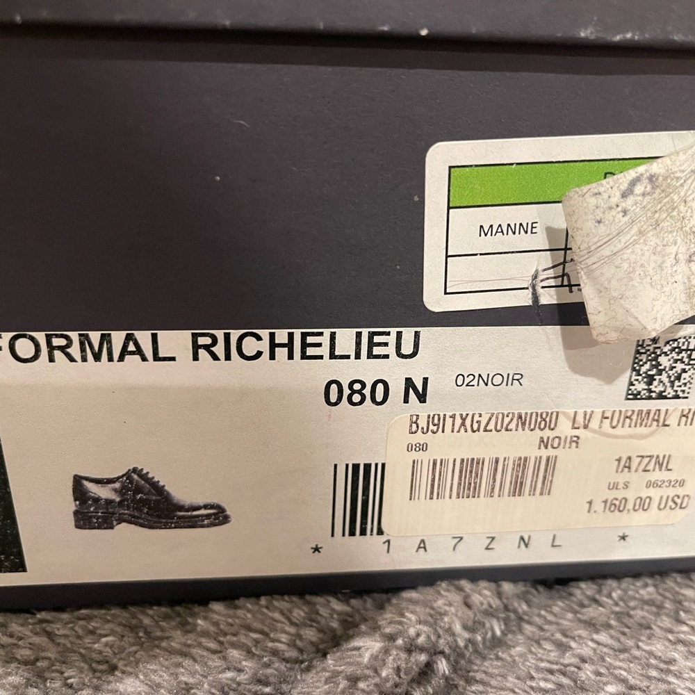 Louis Vuitton Formal Richelieu Mens Dress Shoes - Picture 7 of 7